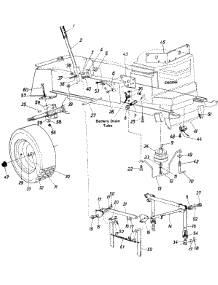 Garden parts for Mtd Garden Tractor 14843S / 1985 from AppliancePartsPros.com