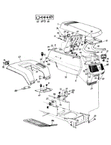 Parts parts for Mtd Garden Tractor 149-824-000 / 1989 from AppliancePartsPros.com