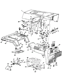 Parts parts for Mtd Garden Tractor 149-828-000 / 1989 from AppliancePartsPros.com