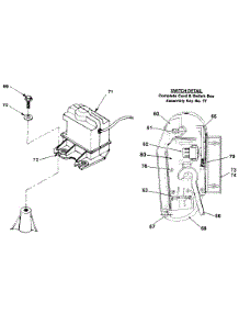 Motor & Switch Assembly parts for Mtd Electric Mower 181-222A000 / 1991 from AppliancePartsPros.com