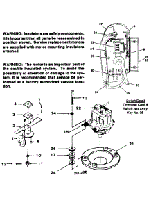 Motor & Blade Assembly parts for Mtd Electric Mower 181-424D045 from AppliancePartsPros.com