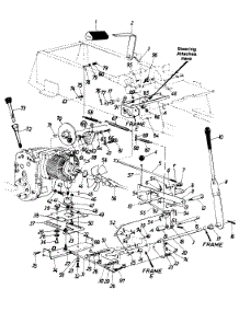 Parts parts for Mtd Garden Tractor 1850 / 1990 from AppliancePartsPros.com