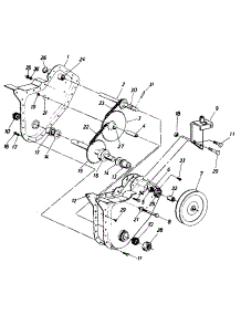 Parts parts for Mtd Tiller 210-020-205 from AppliancePartsPros.com