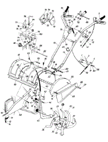 Parts, With Reverse Drive parts for Mtd Tiller 210-406-000 / 1990 from AppliancePartsPros.com