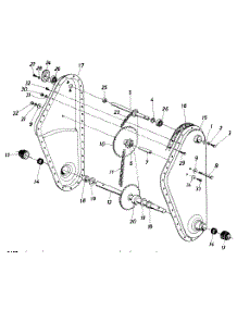 Chain Case parts for Mtd Tiller 211-405-206 from AppliancePartsPros.com