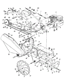 Parts parts for Mtd Tiller 211-405-206 from AppliancePartsPros.com