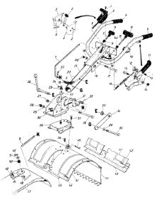Rear parts for Mtd Tiller 21430-7 / 1987 from AppliancePartsPros.com