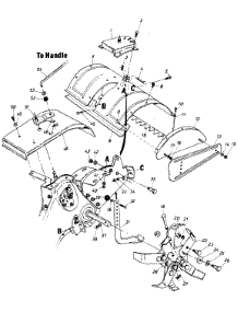 Rear parts for Mtd Tiller 21430-7 / 1987 from AppliancePartsPros.com
