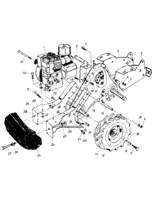 Rear parts for Mtd Tiller 21430-7 / 1987 from AppliancePartsPros.com
