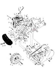 Rear parts for Mtd Tiller 21430-9 / 1989 from AppliancePartsPros.com