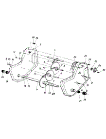 Chain Case Wheels parts for Mtd Tiller 216-405-009 / 1986 from AppliancePartsPros.com