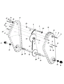 Chain Case With Reverse Drive parts for Mtd Tiller 216-406-000 / 1986 from AppliancePartsPros.com