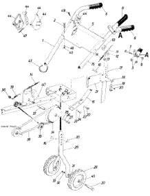 Tiller parts for Mtd Tiller 21700-8 / 1988 from AppliancePartsPros.com