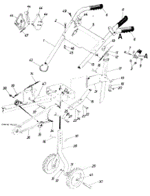 Tiller parts for Mtd Tiller 21700C / 1986 from AppliancePartsPros.com