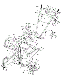 Parts parts for Mtd Tiller 219-405-023 from AppliancePartsPros.com