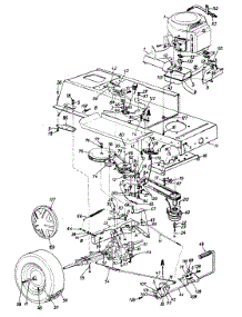 689G372 parts for Mtd Lawn Tractor 223-9118-00 from AppliancePartsPros.com