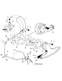 Parts parts for Mtd Chipper-Shredder & Vac 240677 / 1990 from AppliancePartsPros.com