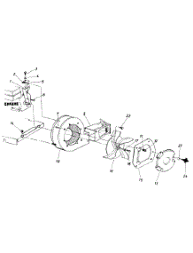 Leaf parts for Mtd Blower 240695 / 1990 from AppliancePartsPros.com