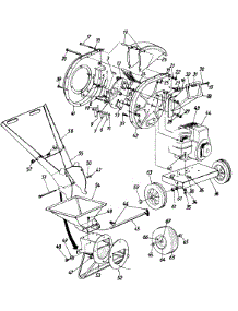 Parts parts for Mtd Chipper-Shredder & Vac 241-648-000 / 1991 from AppliancePartsPros.com