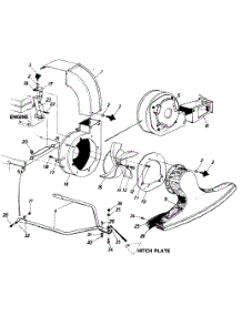 Parts parts for Mtd Chipper-Shredder & Vac 241-685-098 from AppliancePartsPros.com