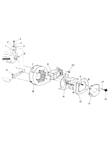 Parts parts for Mtd Blower 241-692-000 / 1991 from AppliancePartsPros.com
