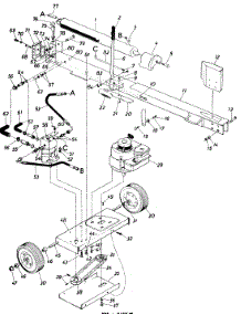 Parts parts for Mtd Log Splitter 246-638-101 from AppliancePartsPros.com
