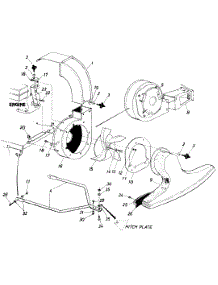Parts parts for Mtd Chipper-Shredder & Vac 246-689-000 / 1986 from AppliancePartsPros.com