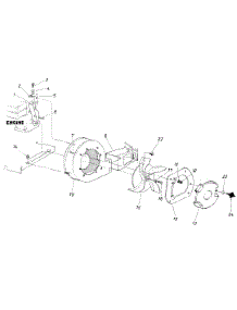Parts parts for Mtd Blower 246-692-000 / 1986 from AppliancePartsPros.com