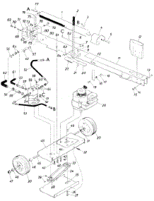 Log parts for Mtd Log Splitter 24638-8 / 1988 from AppliancePartsPros.com