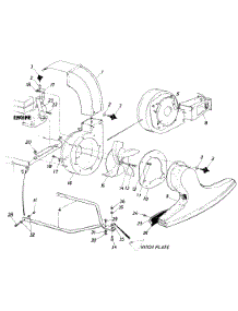 Power parts for Mtd Chipper-Shredder & Vac 24677-9 / 1989 from AppliancePartsPros.com