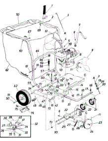 Complete Assembly parts for Mtd Chipper-Shredder & Vac 24689C / 1986 from AppliancePartsPros.com