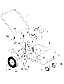 Handle & Frame Assembly parts for Mtd Blower 24695C / 1986 from AppliancePartsPros.com
