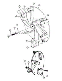 Impeller Assembly parts for Mtd Chipper-Shredder & Vac 247-103A401 / 1997 from AppliancePartsPros.com