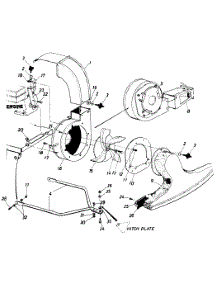 Power Vacuums parts for Mtd Chipper-Shredder & Vac 247-685-000 / 1987 from AppliancePartsPros.com