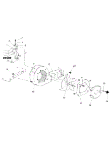 Leaf Blower parts for Mtd Blower 247-693-000 / 1987 from AppliancePartsPros.com