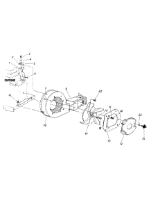 Parts parts for Mtd Blower 249-693-000 / 1989 from AppliancePartsPros.com