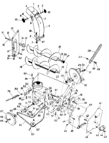 Snow parts for Mtd Snow Thrower 310345 / 1990 from AppliancePartsPros.com