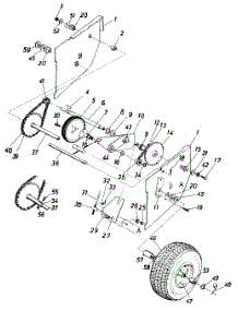 Snow parts for Mtd Snow Thrower 310355 / 1990 from AppliancePartsPros.com