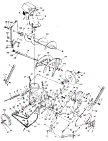 Snow parts for Mtd Snow Thrower 310355 / 1990 from AppliancePartsPros.com