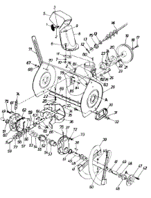 Snow parts for Mtd Snow Thrower 310965 / 1990 from AppliancePartsPros.com