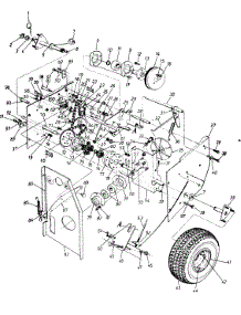 Snow parts for Mtd Snow Thrower 310965 / 1990 from AppliancePartsPros.com