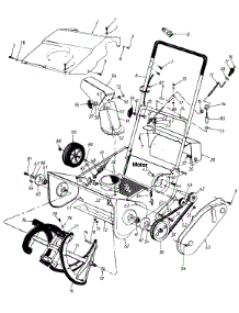 Parts parts for Mtd Snow Thrower 311-174-000 / 1991 from AppliancePartsPros.com