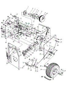 Parts parts for Mtd Snow Thrower 311-850-000 / 1991 from AppliancePartsPros.com