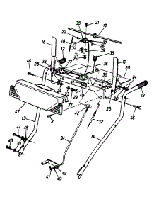 Control Rod Assembly parts for Mtd Snow Thrower 312-610E032 / 1992 from AppliancePartsPros.com