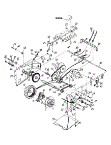 Gearbox parts for Mtd Snow Thrower 312-612E000 / 1992 from AppliancePartsPros.com