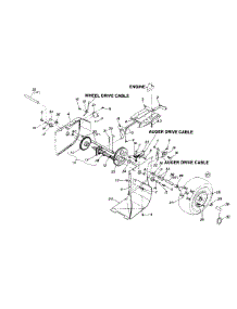 Friction Wheel Assembly parts for Mtd Snow Thrower 312-640F134 / 1992 from AppliancePartsPros.com