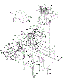 Snow parts for Mtd Snow Thrower 31340-8 / 1988 from AppliancePartsPros.com