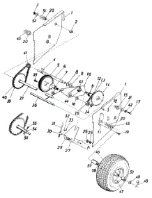 Snow parts for Mtd Snow Thrower 31340-8 / 1988 from AppliancePartsPros.com