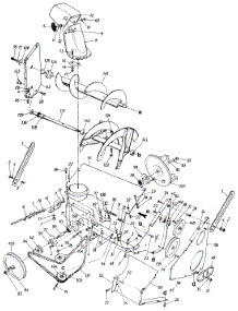 Snow parts for Mtd Snow Thrower 31353-7 / 1987 from AppliancePartsPros.com