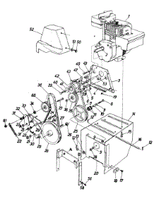 Snow parts for Mtd Snow Thrower 31355-9 / 1989 from AppliancePartsPros.com